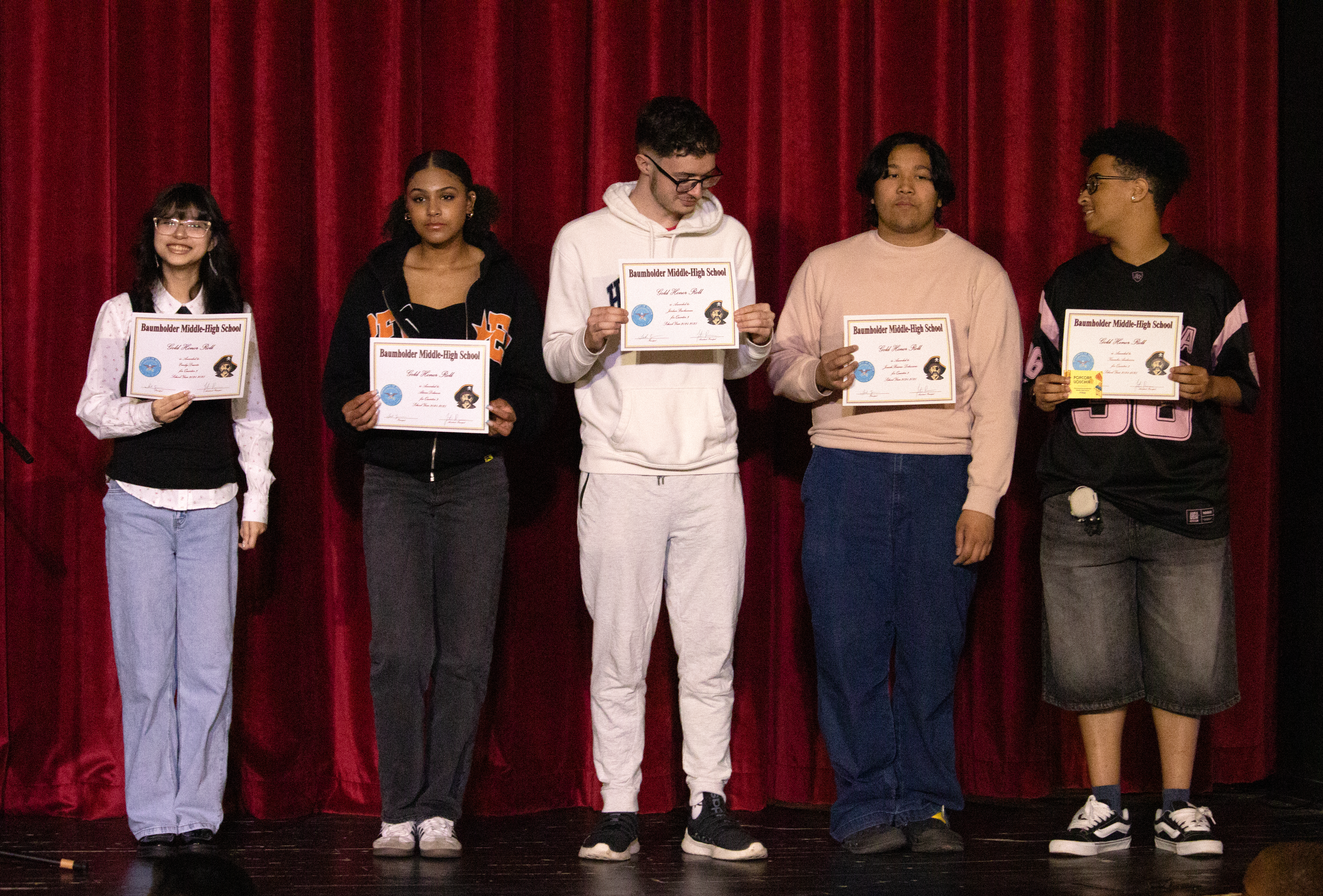 Students that were named to third quarter Honor Roll.