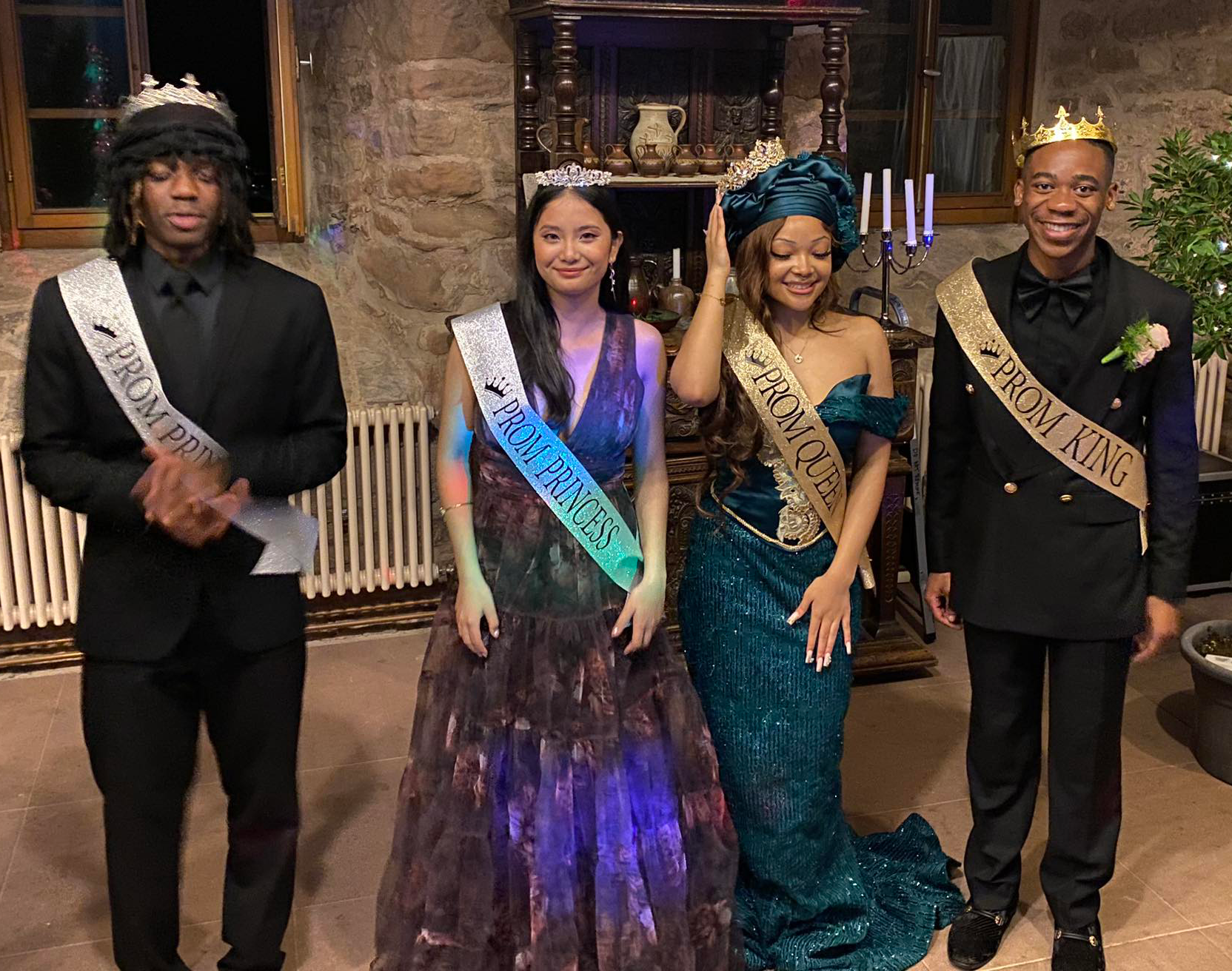 The 2025 Baumholder Prom Court.